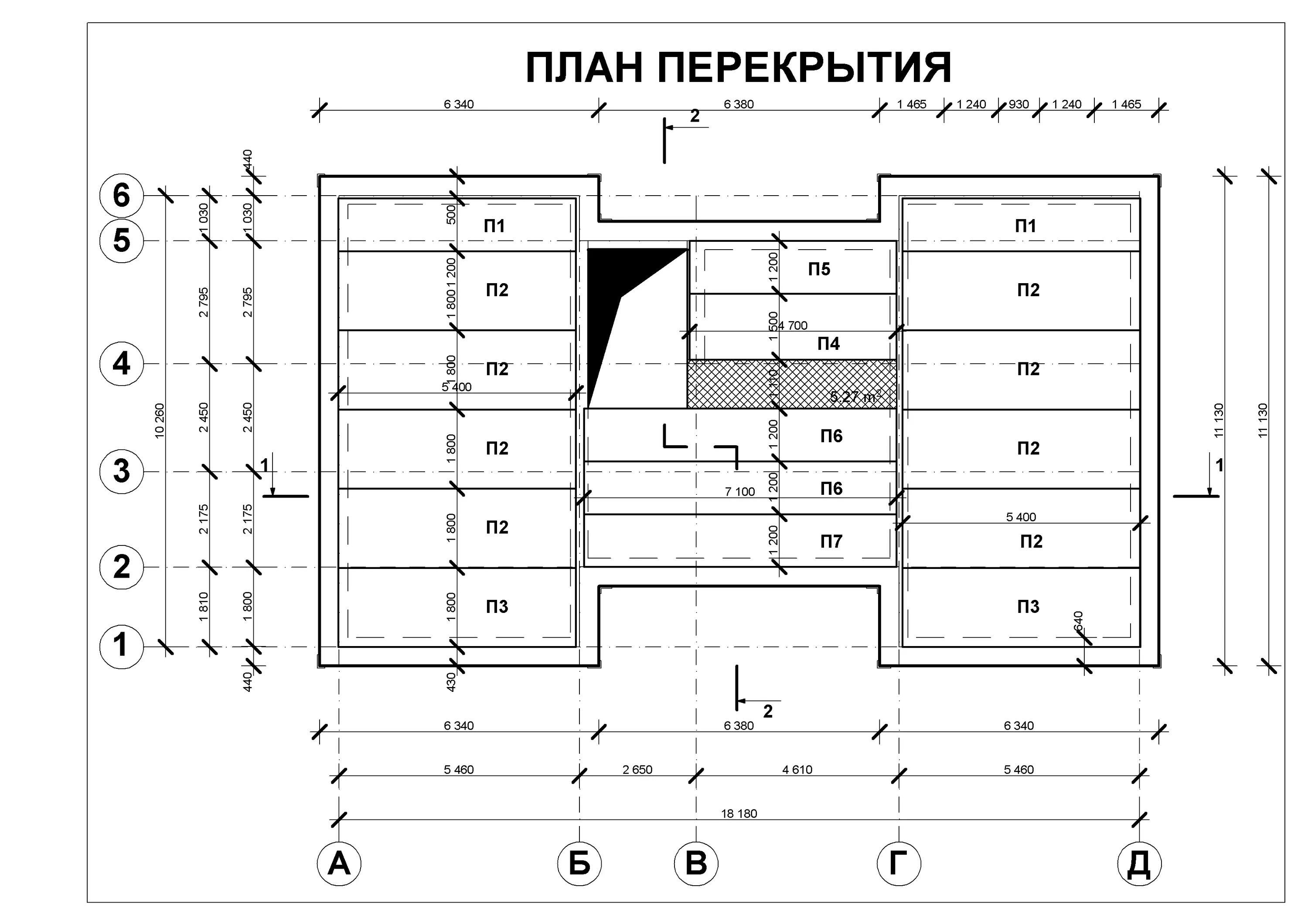 Раскладка плит перекрытия чертеж в трехэтажного дома Плиты перекрытия план фото - DelaDom.ru