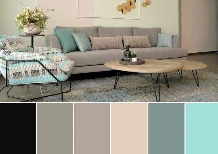 Раскладка цвета в интерьере Pin by Fatimaalrubayee on Color Warm living room colors, Living room paint, Pain