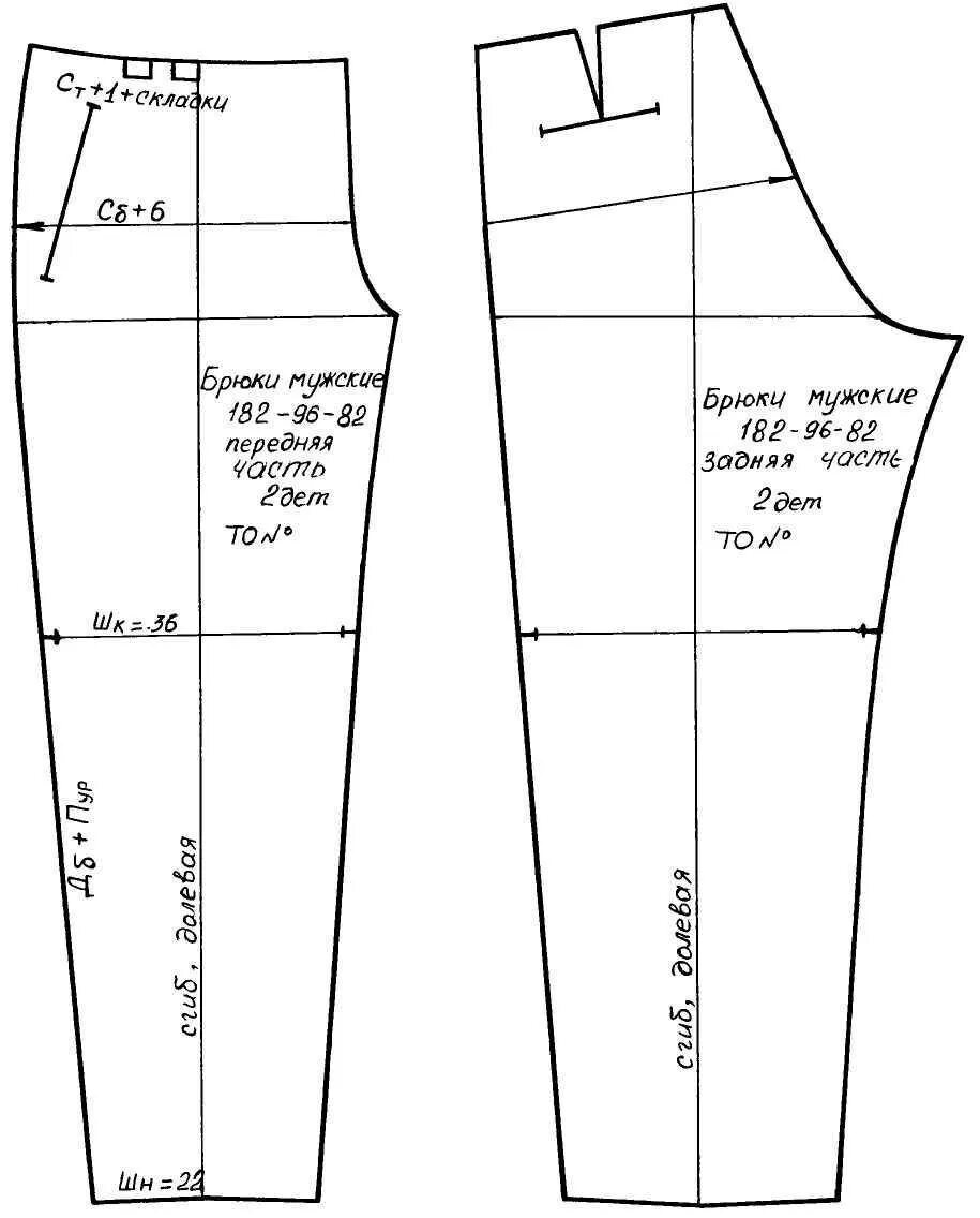 Раскладка выкройки брюк Выкройки мужских брюк