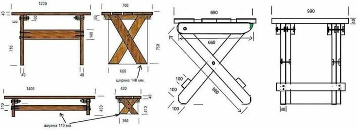 Раскладная своими руками чертежи Деревянный стол своими руками - пошаговая инструкция, чертежи и фото Деревянный 