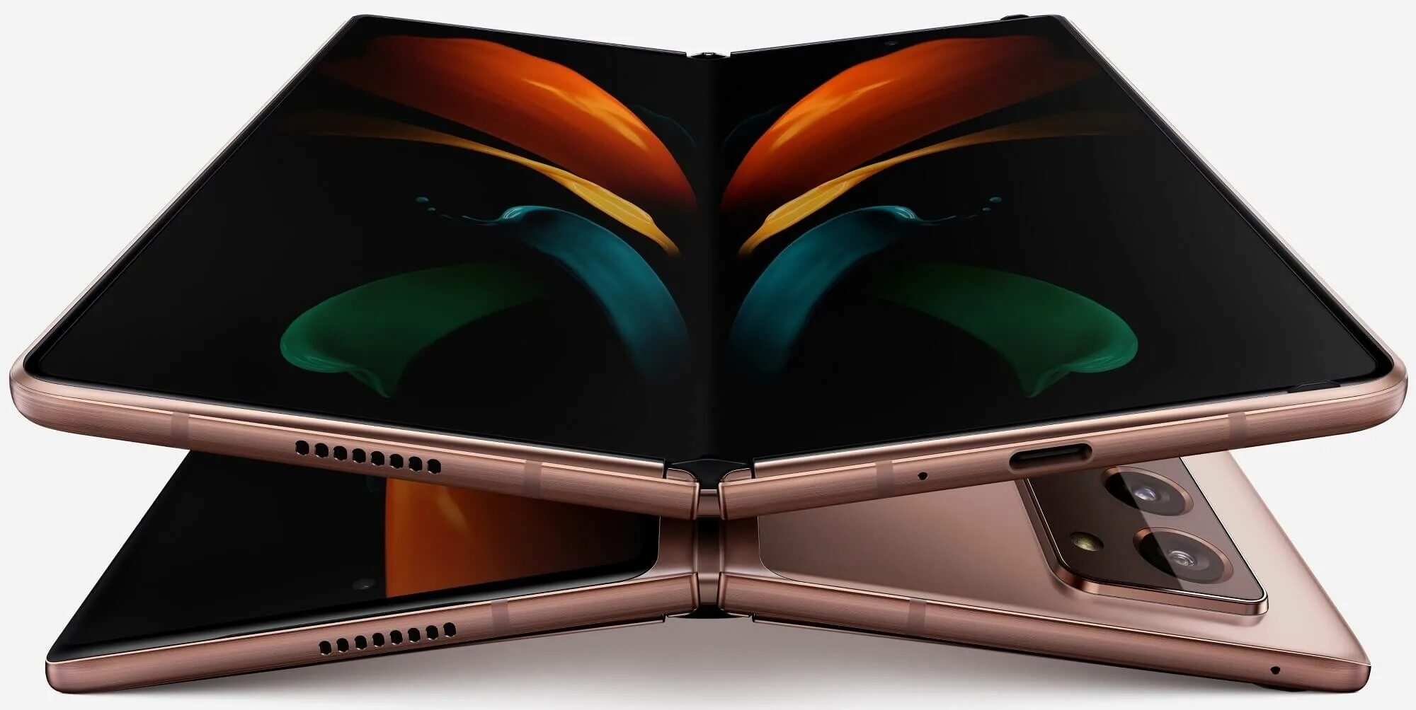 Раскладной самсунг фото Представлен Samsung Galaxy Z Fold 2 с гибким дисплеем