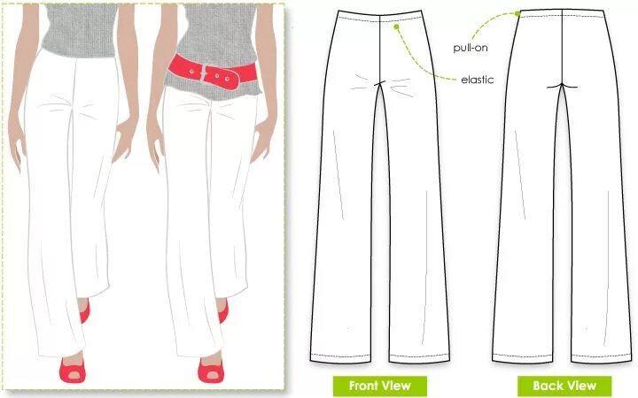 Расклешенные брюки женские выкройка Sailor Sue Palazzo Pant Pants pattern free, Women pants pattern, Pants pattern