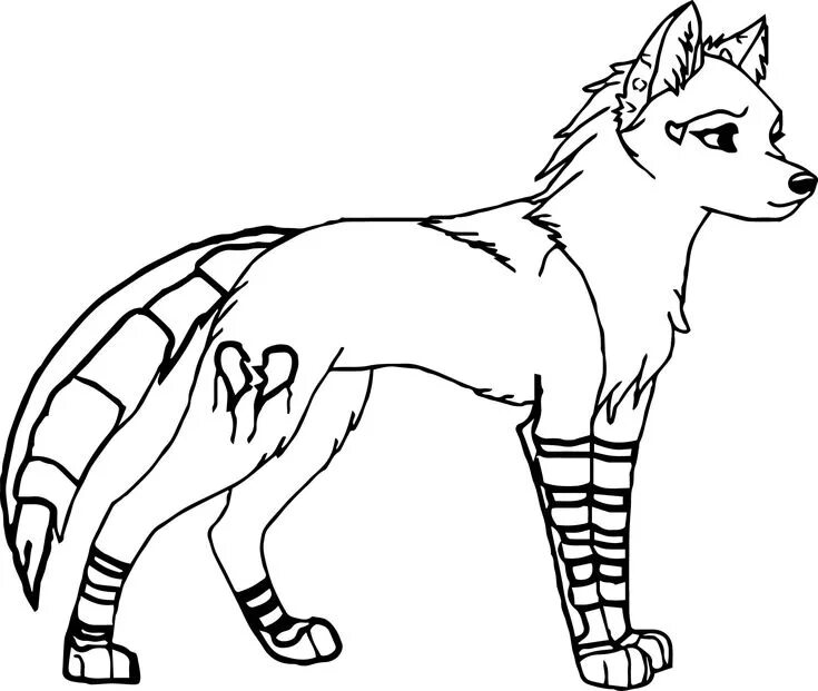 Раскрасить фото волка онлайн Female Wolf Coloring Pages - Wecoloringpage.com Fox coloring page, Puppy colorin