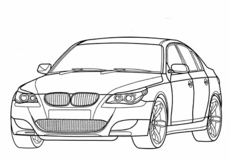 Раскраска бмв м5 ф90 тюнинг Pin by Aurora Fola on Desene în creion Bmw m5, Bmw m5 e60, Cars coloring pages