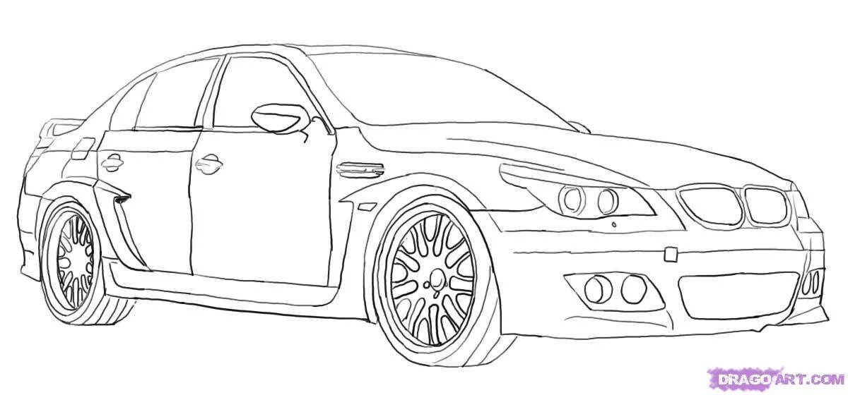 Раскраска бмв м5 ф90 тюнинг dodge viper coloring pages - Clip Art Library