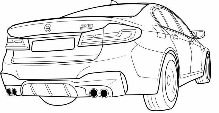 Раскраска бмв м5 ф90 тюнинг Pin on Colorat pentru copii Kawaii cat drawing, Coloring pages, Bmw