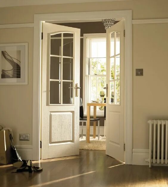 Распашные двери межкомнатные двустворчатые в интерьере interior french doors - Google Search: Prehung interior french doors, French doo