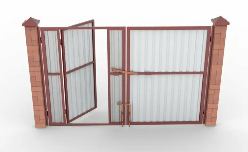 Распашные ворота с калиткой внутри фото Продажа теплиц в Оби: 24 строителя с отзывами и ценами на Яндекс Услугах.