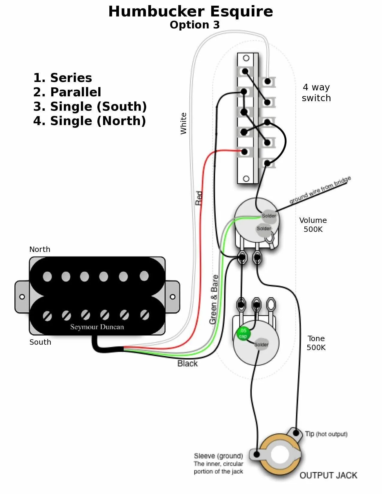 Распайка 1 хамбакер 1 громкость Guitar Wiring Diagrams 1 Pickup - Your Ultimate Guide to Wiring Diagrams!