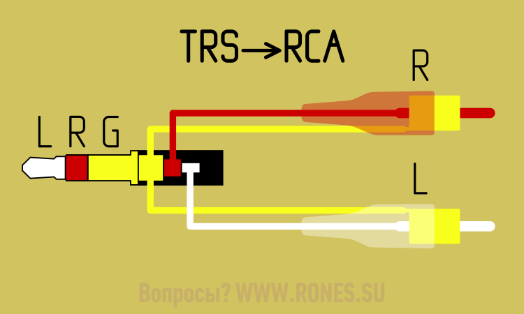 Распайка 3 Разъём "джек" (TRS, TRRS) Схемотехника, Электроника, Полезные советы