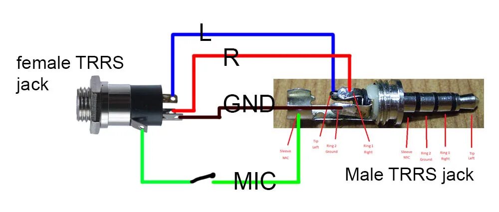 Распайка 3.5 jack 35 Mm Jack Wiring Diagram