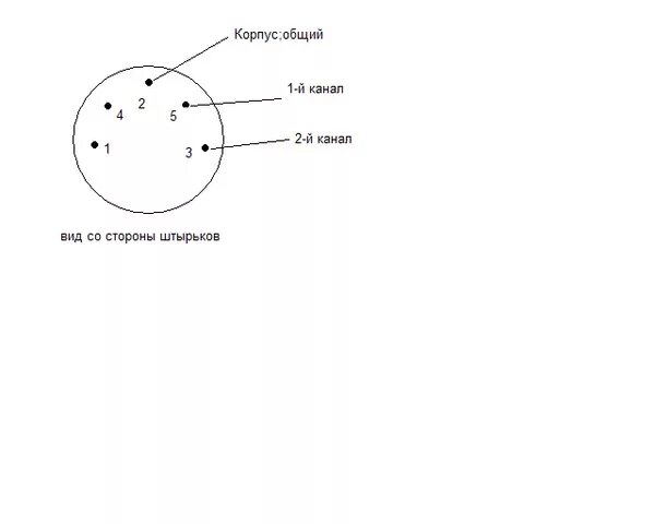 Распайка 5 штырькового штекера Ответы Mail.ru: какая распиновка у СССРкого 5-пинового аудио разъёма?