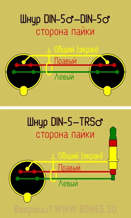 Распайка 5 штырькового советского штекера Будет ли лучше: предусилитель в усилитель "разной национальности". - Сообщество 