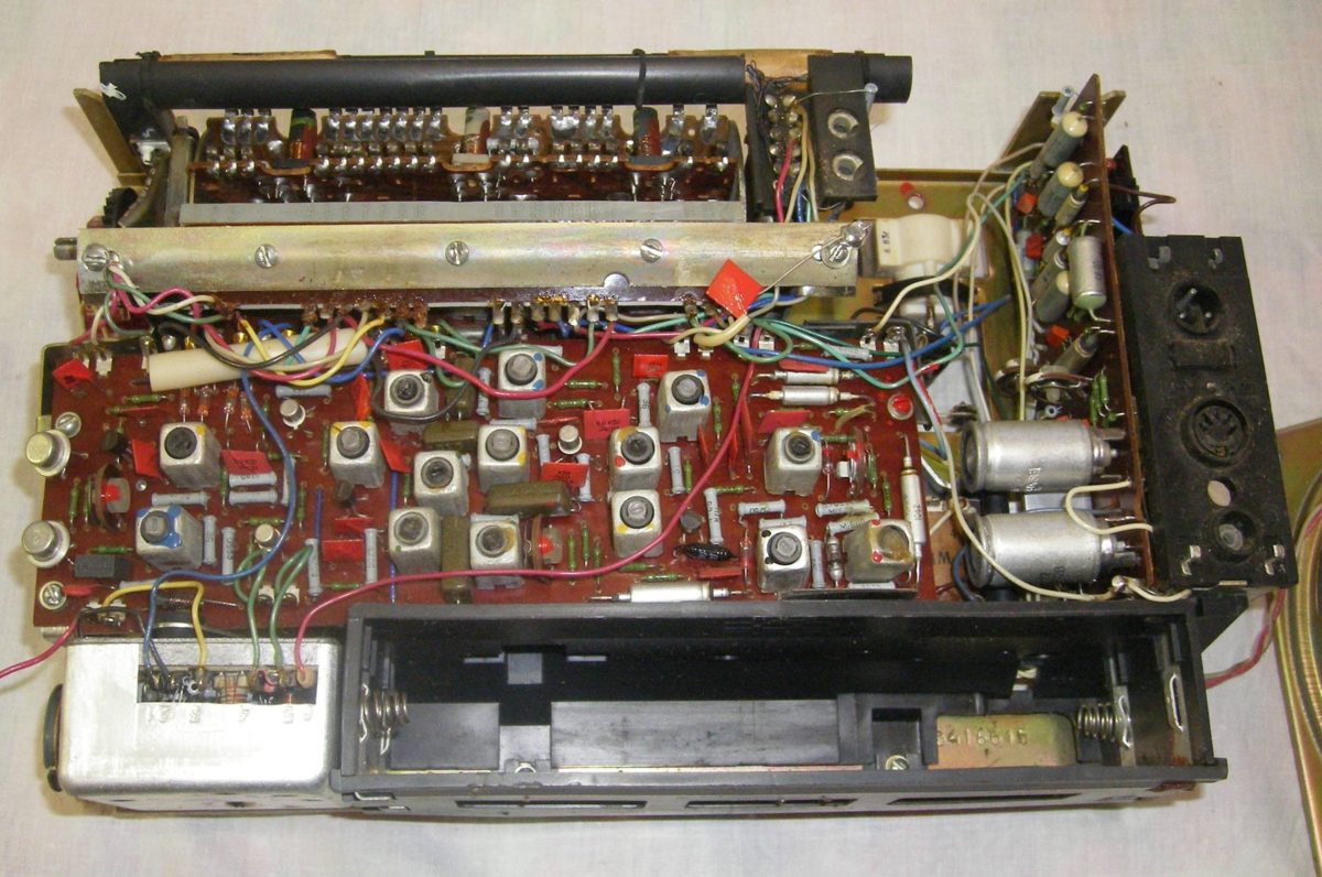 Распайка барабана радиоприемника океан 209 Советские транзисторные радиоприемники 1970-1979г Shema_Tehnik Дзен