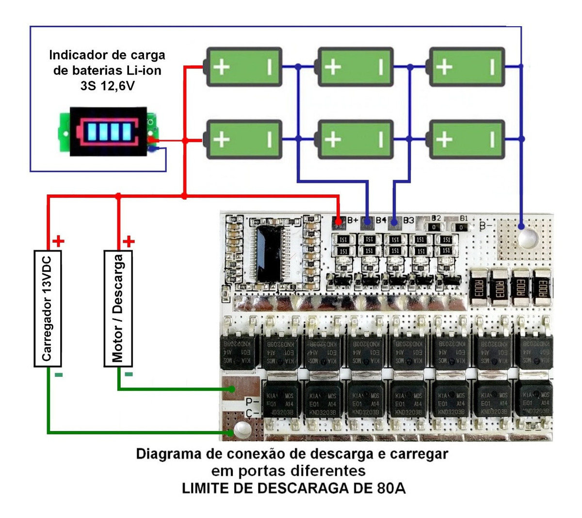 Распайка бмс 10s Подключение платы bms