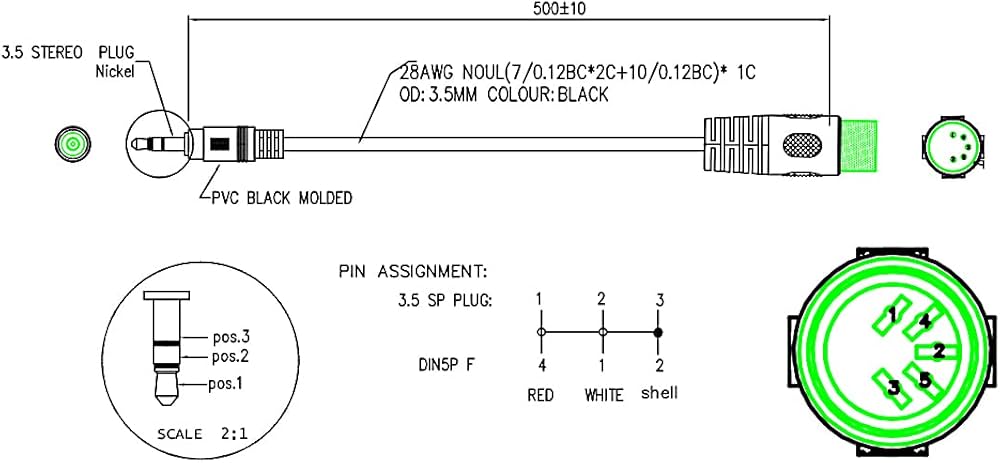 Распайка din Perplexe Couloir Émulation cordon din jack amazon Leurre Musée professeur de léc