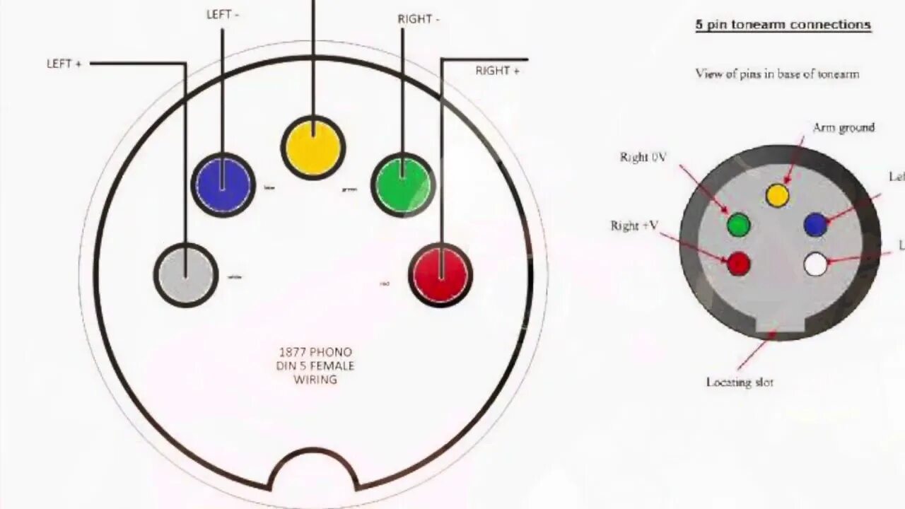 Распайка din 5 стерео DIN to RCA DIY - YouTube