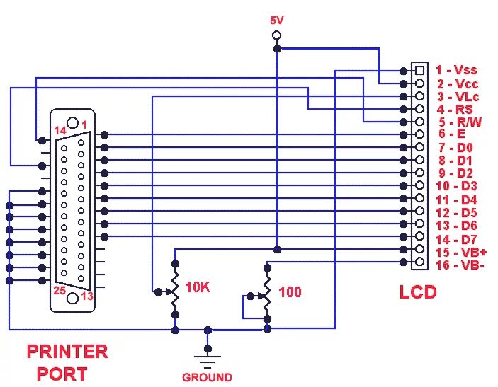 Распайка дисплеев LCD to parallel Interface All About Circuits