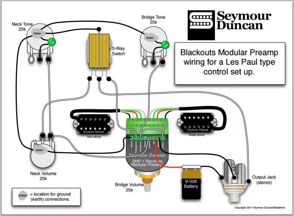 Распайка duncan Seymour duncan распайки схема