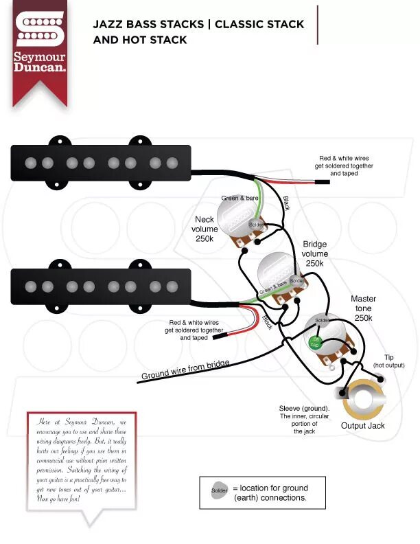 Распайка джаз бас Pickups Seymour Duncan Bass guitar, Guitar diy, Acoustic guitar pickups