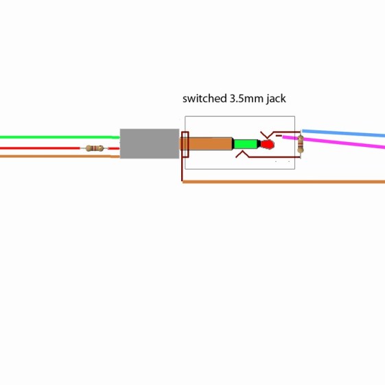 Распайка джек мама Распайка 3.5 мм jack - Brochage splitter jack micro + casque.