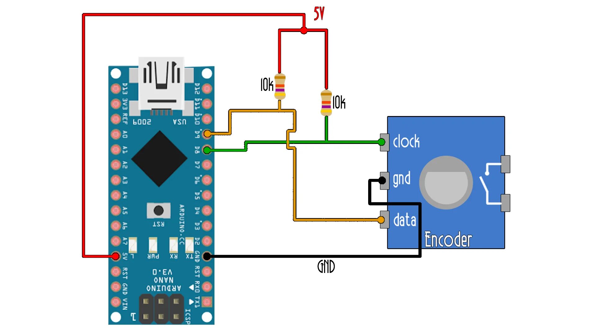 Распайка энкодера Pin on Bastelei mit arduino