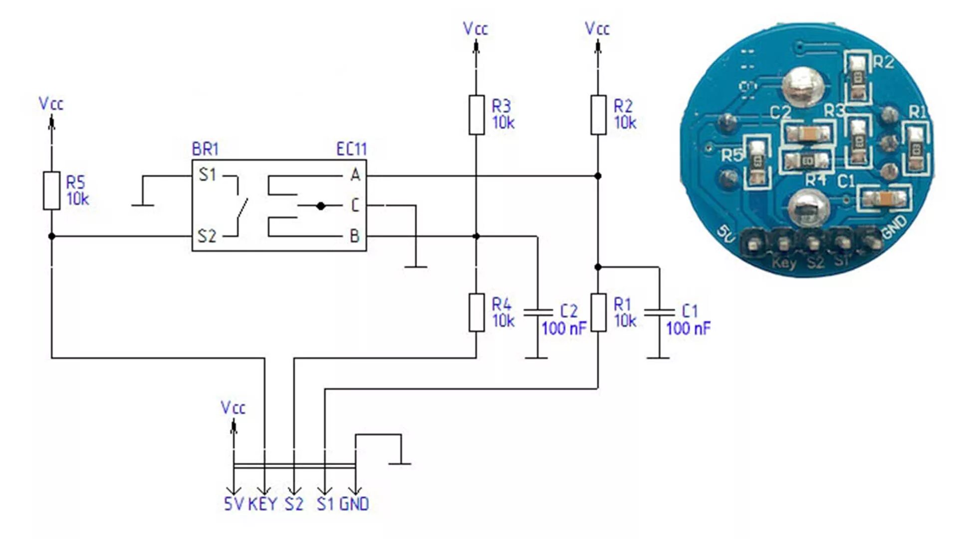 Распайка энкодера Подключение энкодера к Arduino. GyverEncoder v4.9 - AlexGyver Technologies