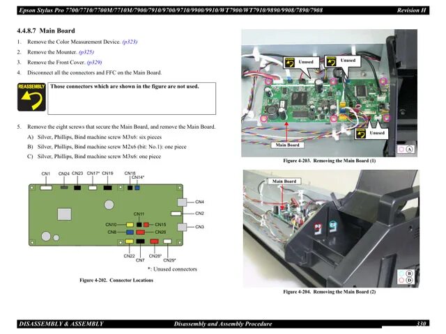Распайка epson Epson_Stylus_Pro_7890_7908_9890_9908_WT7900_WT7910_Service Manual
