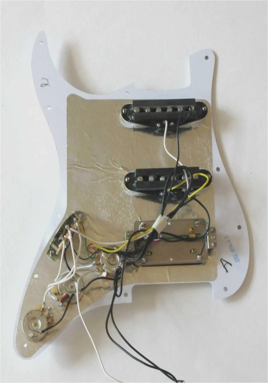 Распайка фендеров Fender Hss Strat Wiring Diagram Fender Blacktop Stratocaster Hss Wiring Wiring D