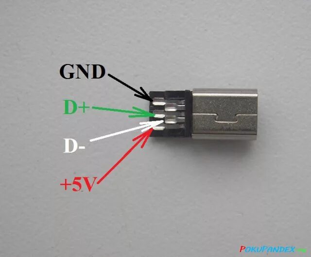 Распайка флешки Распиновка USB micro Штекера? - Сообщество "Android" на DRIVE2