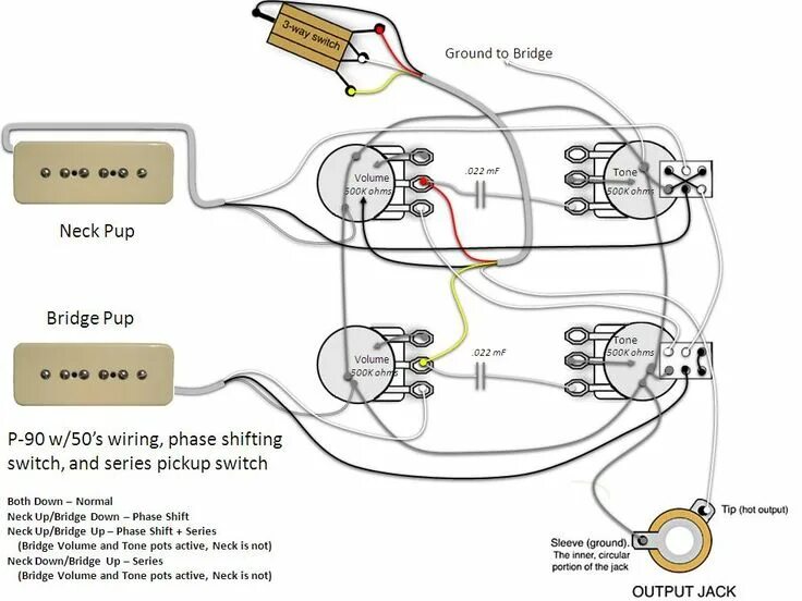 Распайка gibson pickup wiring diagram gibson les paul jr gibson p90 pickup wiring P90 pickup, Gu