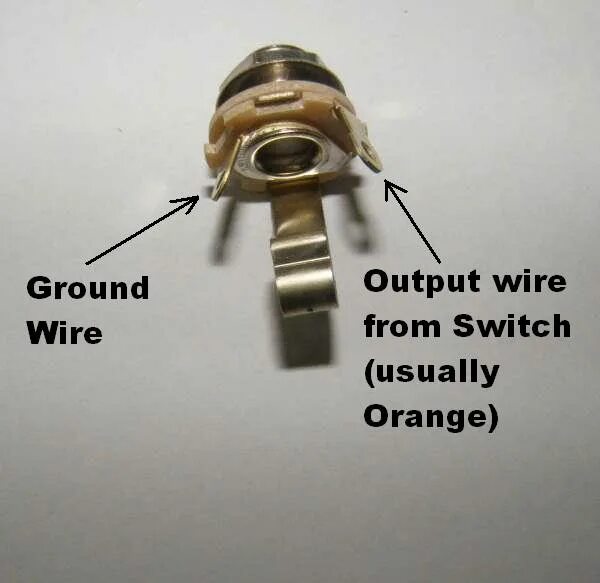 Распайка гитарного гнезда Wiring Input/Output Jacks General Guitar Gadgets