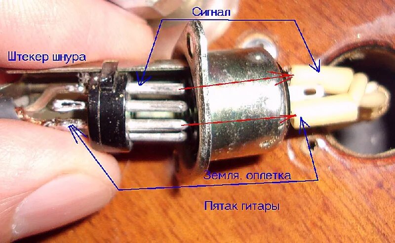 Распайка гитарного гнезда джека Советские гитары: Форумы / Реставрация и ремонт / Схема Крунк 50