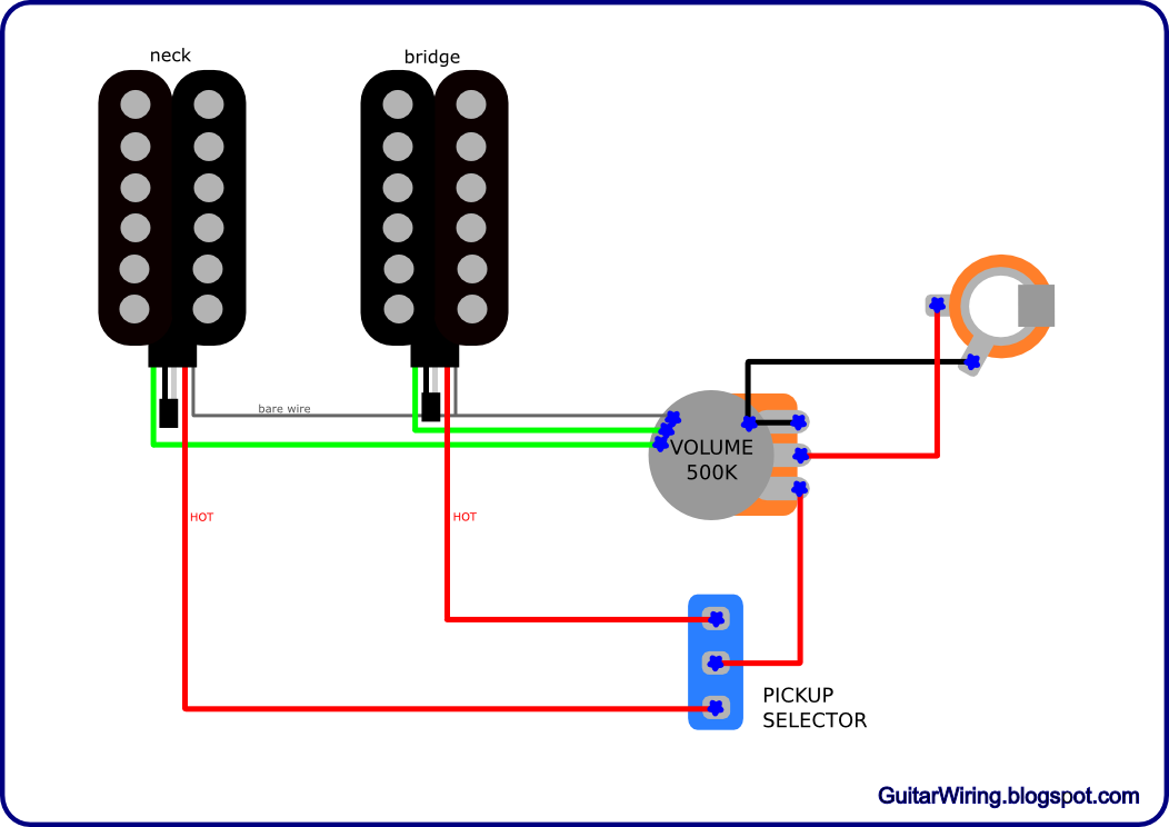 Распайка гитары diagrams and tips: Simple Wiring in the Music Man Axis Style Guitar diy, The mus