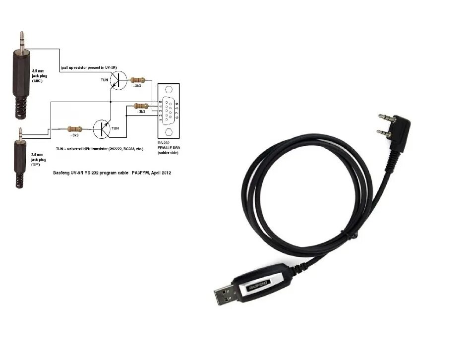 Распайка кабеля программирования Baofeng UV-5R 144/433 - Страница 141