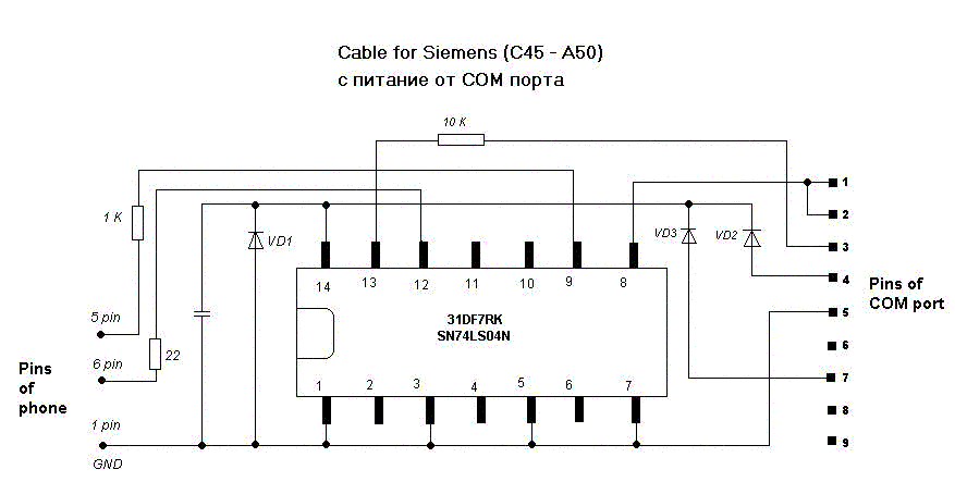 Распайка кабеля qstar a5 Распайка кабеля х25, х35, х45