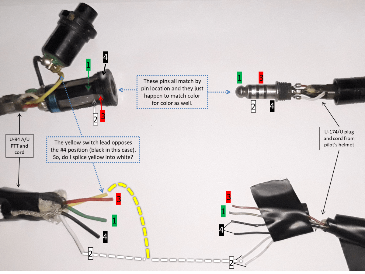 Распайка кнопки Helicopter Jack Wiring