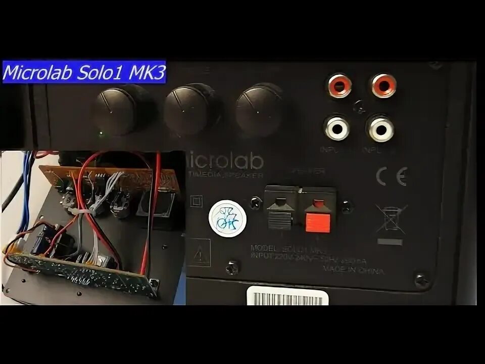 Распайка колонок microlab 3mk 2 Microlab Solo1 MK3 фонит. Microlab нет звука. - YouTube