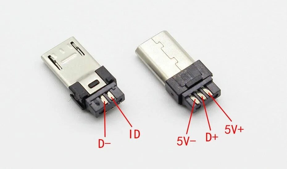 Распайка micro usb Разъемы micro-USB