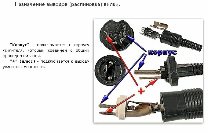 Распайка штекера колонок Контент VINTAG68 - Страница 124 - Форум по радиоэлектронике