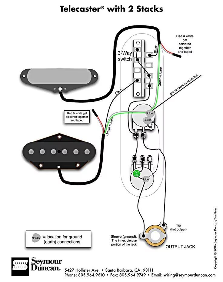 Распайка telecaster telecaster wiring diagram tech info fender Telecaster, Guitar pickups, Telecaste