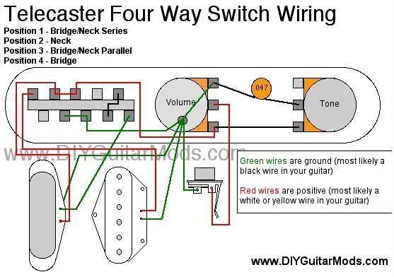 Распайка телекастер 4-Way Switch Trouble