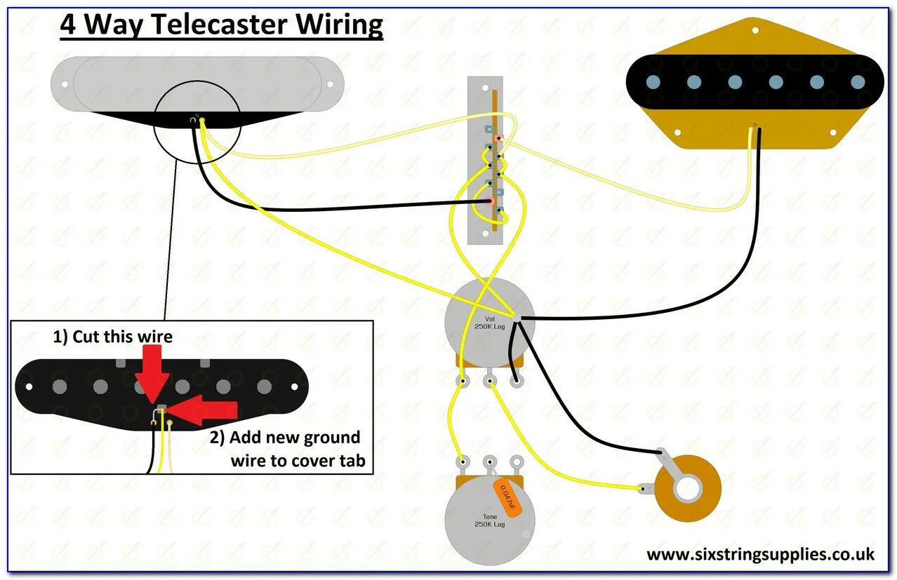 Распайка телекастера 3 позиции Telecaster Wiring Diagram 4 Way Switch - Diagrams : Resume Examples #B8DVBERaDm