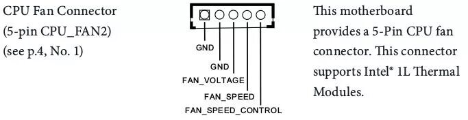 Распайка вентилятора 5 pin fan header - ASRock Forums