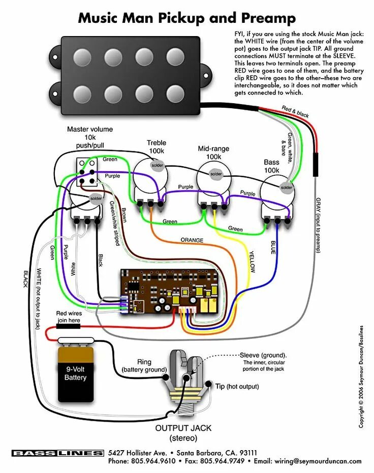 Распайка звукоснимателей бас Schemi elettrici dei bassi più famosi Schema elettrico, Chitarre basso, Amplific