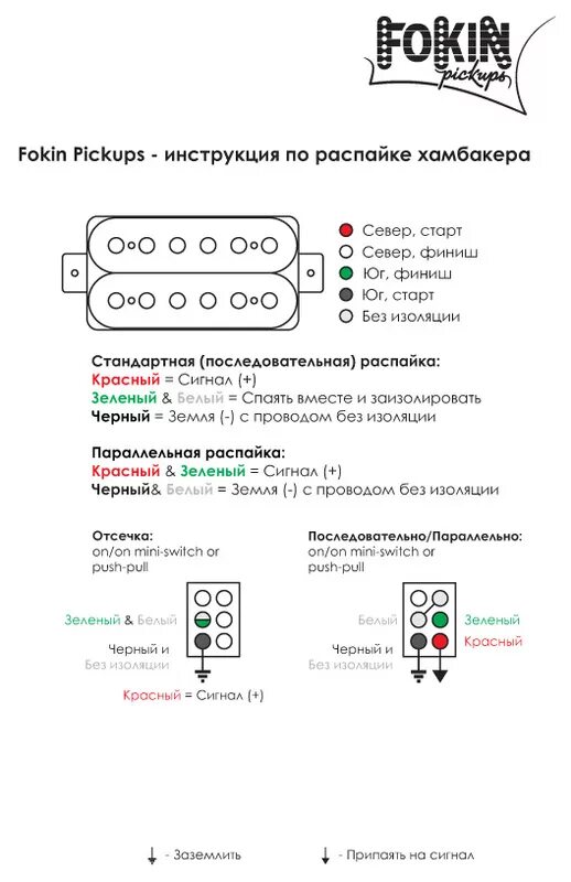 Распайка звукоснимателя фокин Экранировка гитары - стр. 575 - equipment.craft.guitars - Форум гитаристов