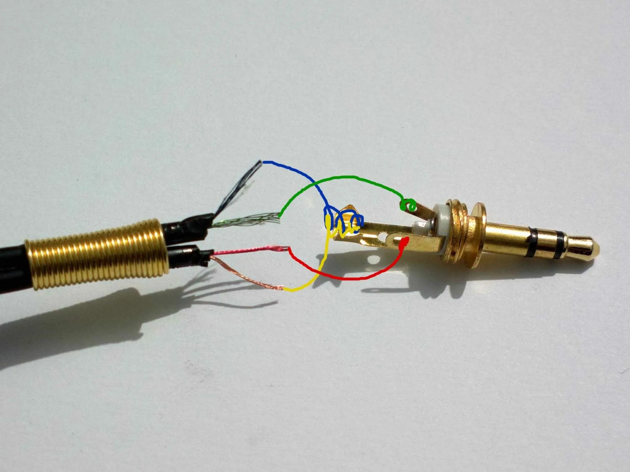 Распайки гарнитур Распиновка мини джека (mini jack 3.5 mm) + пайка (ремонт)