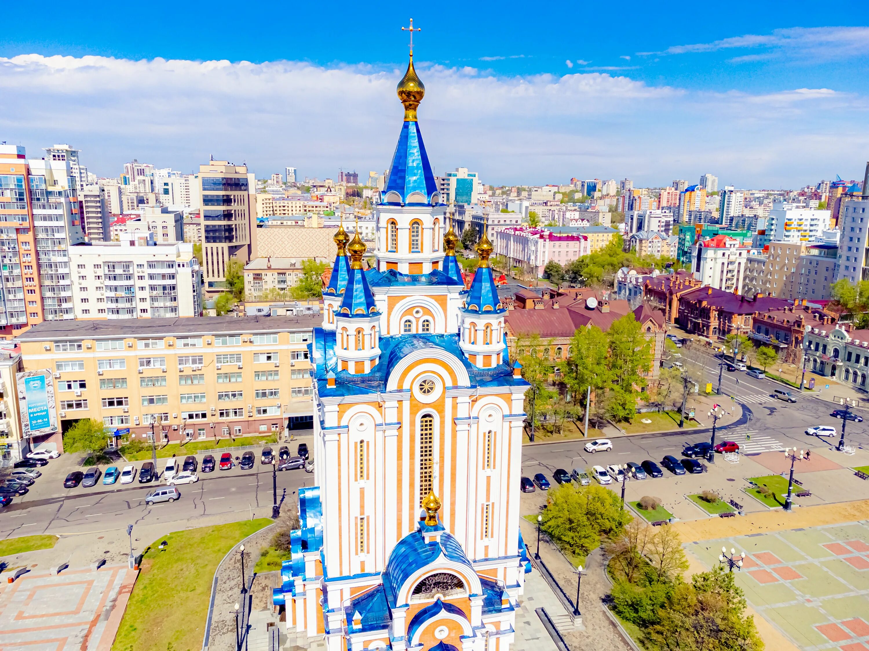 Распечатать фото хабаровск Фото: Градо-Хабаровский cобор Успения Божией Матери, православный храм, Соборная