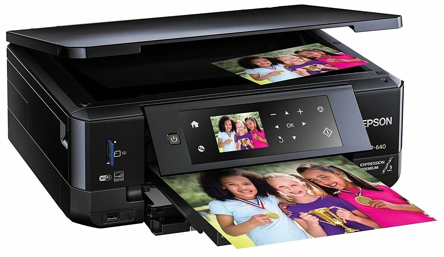 Распечатать фото цена спб МФУ струйное Epson Expression Premium XP-640, цветн., A4 - купить в интернет-маг