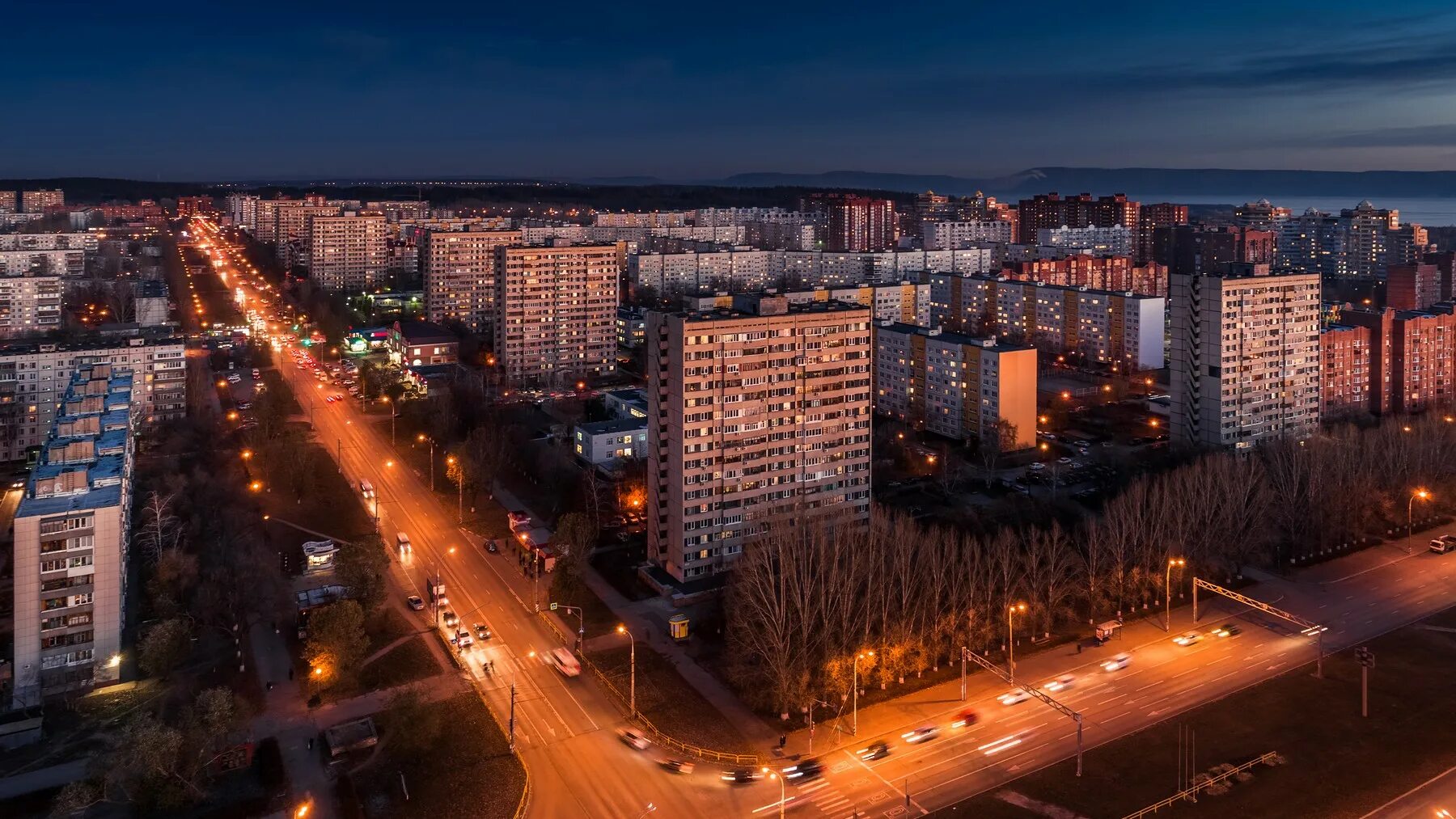 Распечатать фото тольятти автозаводский район Вечерний Тольятти с высоты. Часть 1. Автозаводский район. Ноябрь 2018: topbloger